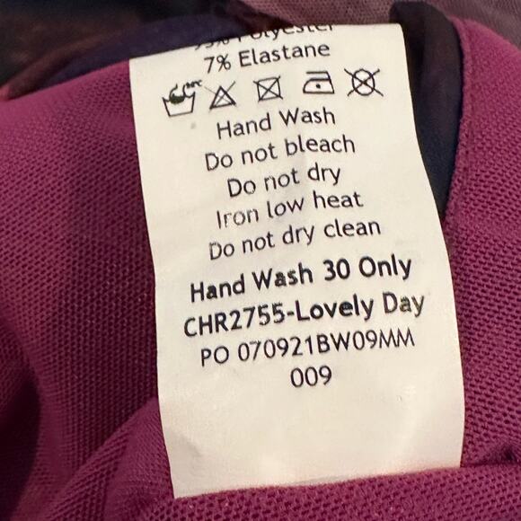 Mistress Rocks Lovely Day Multicolored Print cutout Cropped Top sz XS - Picture 8 of 8